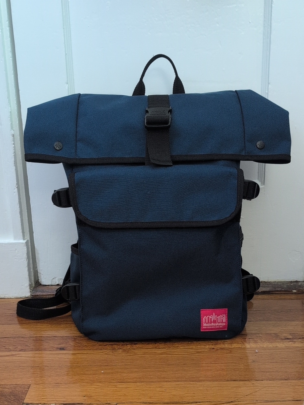 Manhattan Portage Silvercup Backpack EUC